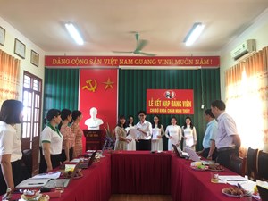 Ngày 14 tháng 6 năm 2022 được sự đồng ý của Đảng uỷ Trường Đại học Nông Lâm, Chi bộ khoa Chăn nuôi Thú y tổ chức Lễ kết nạp đảng viên cho 05 quần chúng ưu tú vào Đảng Cộng sản Việt Nam