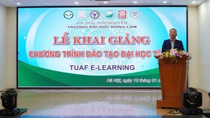 LỄ KHAI GIẢNG CHƯƠNG TRÌNH ĐÀO TẠO ĐẠI HỌC TỪ XA Trường Đại Học Nông Lâm Thái Nguyên- KHỞI ĐẦU HÀNH TRÌNH TRI THỨC MỚI